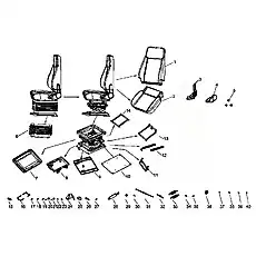 Handle - Блок «Seat Assembly XGZY03»  (номер на схеме: 16)