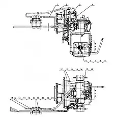 Vibration Damper - Блок «Transmission System (MYF200)»  (номер на схеме: 9)